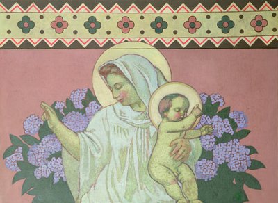 Grazia, sezione centrale della decorazione della casa dell